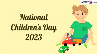 National Children's Day 2023 Date: Know the History and Significance of the Celebration in the US Dedicated to Children